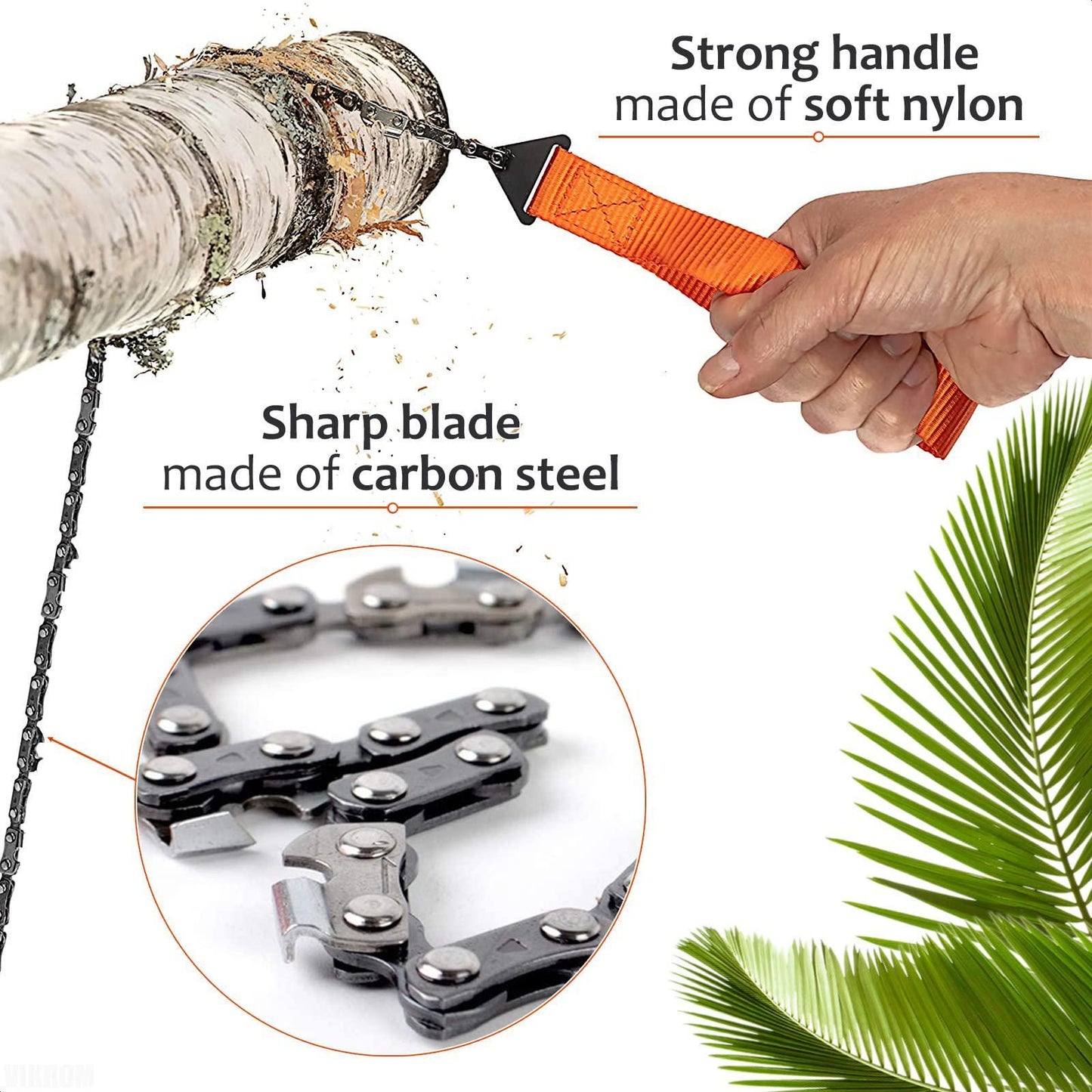 Pocket Chainsaw With Handles Survival Saw Pocket Saw Folding Hand