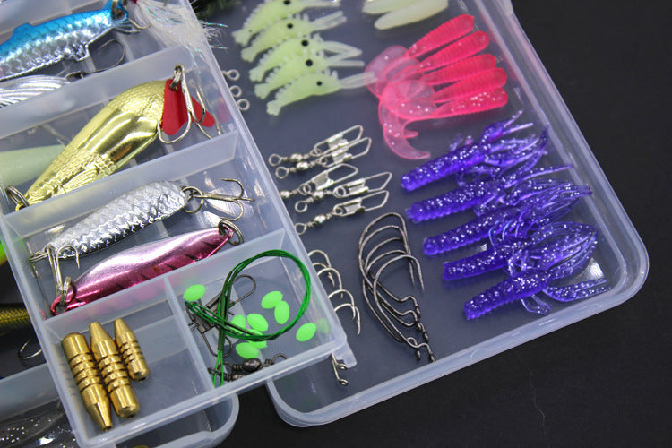 Fishing Sequin Soft Bait Fishing Tackle Set