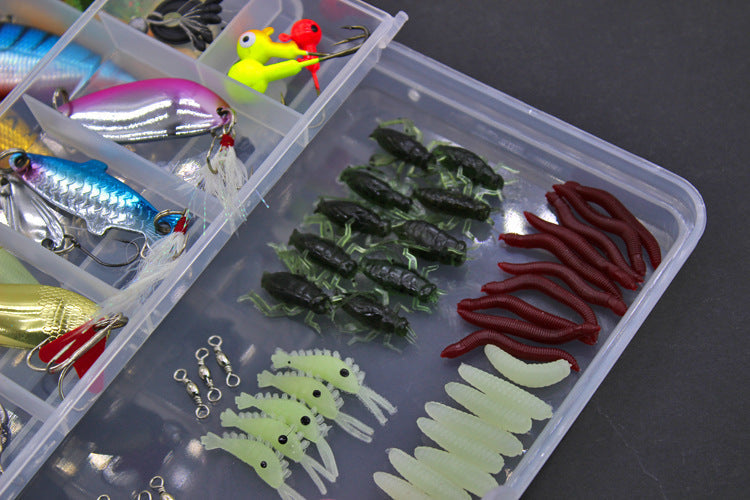 Fishing Sequin Soft Bait Fishing Tackle Set