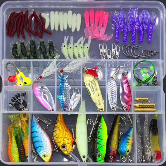 Fishing Sequin Soft Bait Fishing Tackle Set