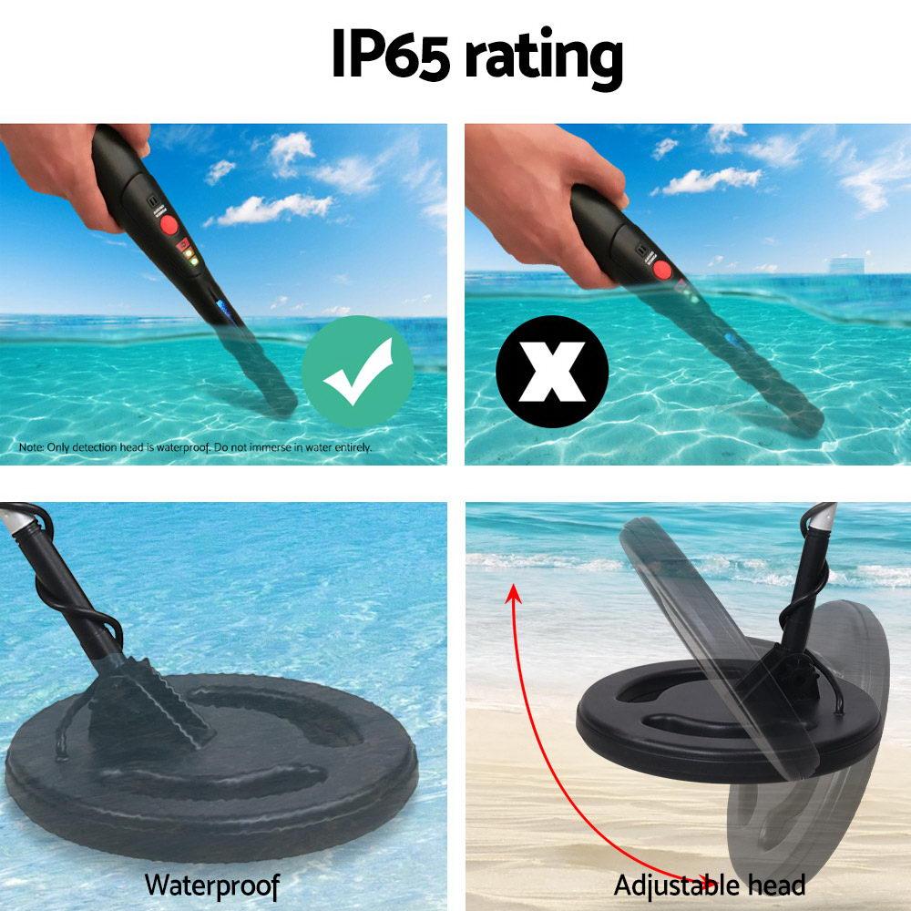 Metal Detector 180MM Deep Sensitive Waterproof Pinpointer Treasure