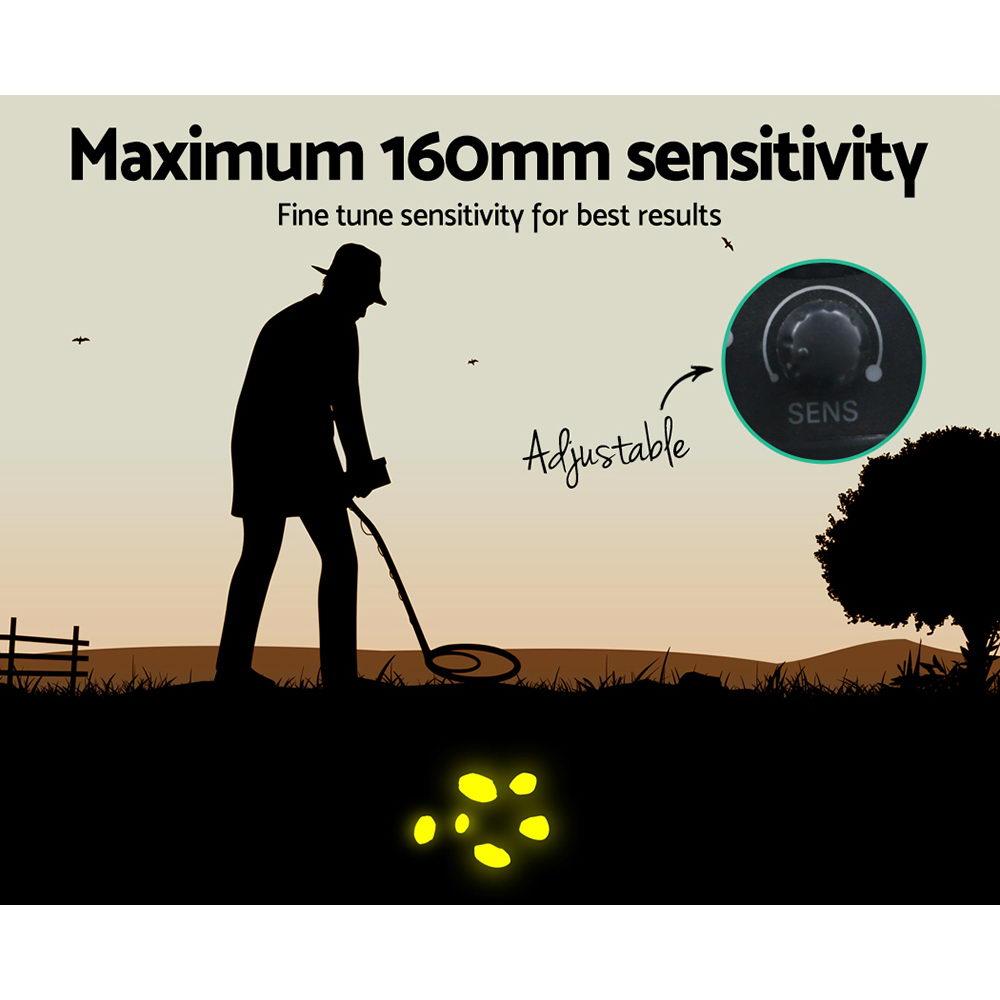 Metal Detector 160MM Deep Sensitive Waterproof Pinpointer Treasure