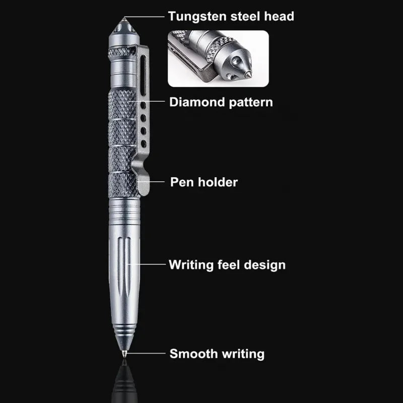 Military Tactical Pen Multifunction Aluminum AlloyOutdoor Camping