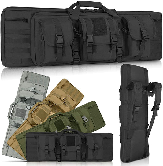 LUXHMOX Double Long Soft Rifle Case