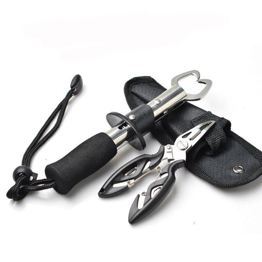 Fishing Tackle Fish Lips Stainless Steel Fishing Grip Set Pliers