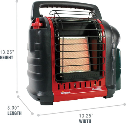 F232000 MH9BX Buddy 4,000-9,000-BTU Indoor-Safe Portable Propane