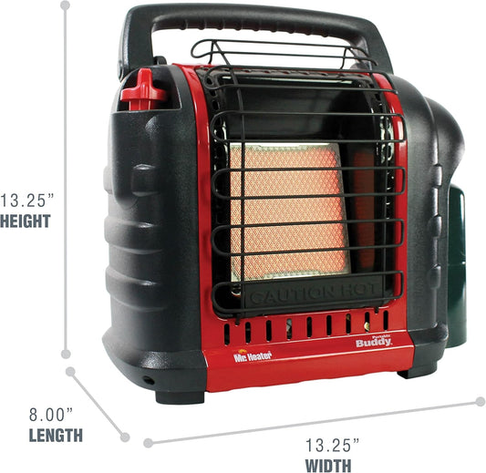 F232000 MH9BX Buddy 4,000-9,000-BTU Indoor-Safe Portable Propane