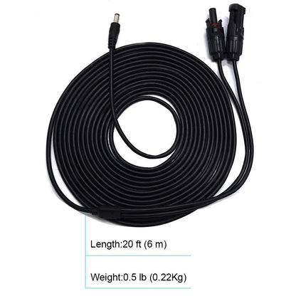 LionCooler PV Solar Panel Cable, 5.5mm x 2.1mm